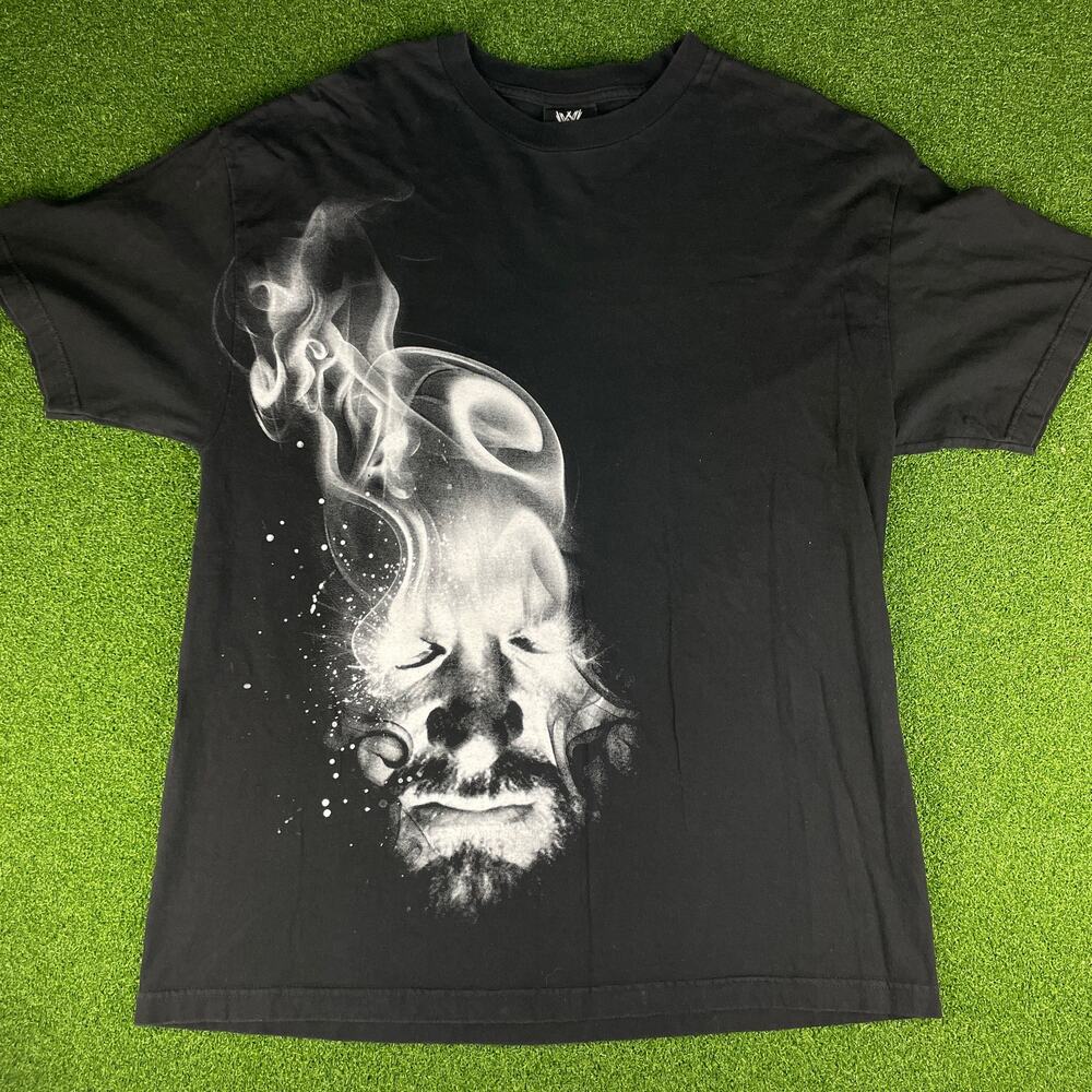 Vintage Y2K 2007 WWE The Undertaker Smoke Graphic Be Terrified Graphic T XL